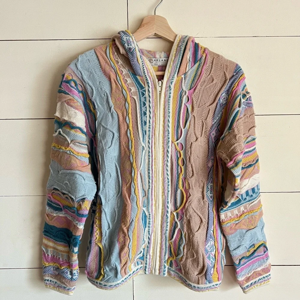 Like New Aklanda Storm Wool Zip Up Hoodie - Picture 1 of 10